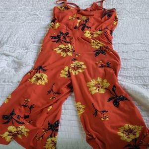 Capri rompers with pockets
